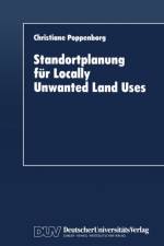 Standortplanung Fur Locally Unwanted Land Uses