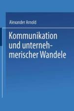 Kommunikation Und Unternehmerischer Wandel