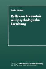 Reflexive Erkenntnis Und Psychologische Forschung