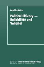 Political Efficacy -- Reliabilitat Und Validitat