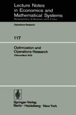 Optimization and Operations Research