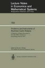 Problems and Instruments of Business Cycle Analysis