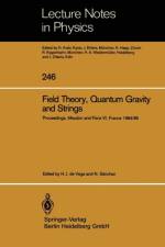 Field Theory, Quantum Gravity and Strings