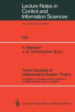 Three Decades of Mathematical System Theory