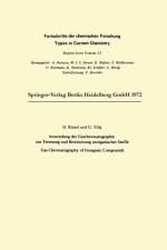 Anwendung Der Gaschromatographie Zur Trennung Und Bestimmung Anorganischer Stoffe af Harald Ruessel