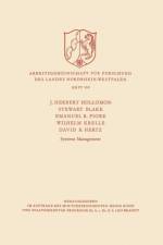 Systems Management af J H Hollomon