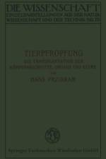 Tierpfropfung af Hans Przibram