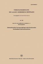 Untersuchung Der Verzugsvorgange an Den Streckwerken Verschiedener Spinnereimaschinen af Institut Fur Textile Messtechnik M -Gladbach E V