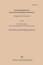 Untersuchung Symmetrischer Hochfrequenzleitungen af Klaus Lauterjung