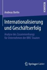 Internationalisierung Und Geschaftserfolg af Andreas Berlin