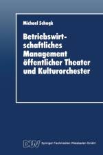 Betriebswirtschaftliches Management OEffentlicher Theater Und Kulturorchester