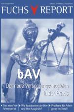 Bav - Der Neue Versorgungsausgleich af Redaktion Fuchsbriefe
