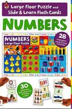 NUMBERS FLOOR PUZZ FLASHCARD DB