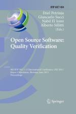 Open Source Software: Quality Verification