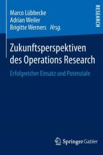 Zukunftsperspektiven Des Operations Research