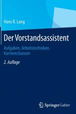 Der Vorstandsassistent af Hans R Lang