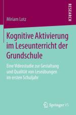 Kognitive Aktivierung im Leseunterricht der Grundschule af Miriam Lotz