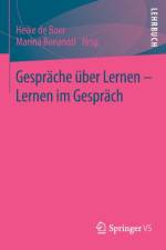 Gesprache uber Lernen - Lernen im Gesprach