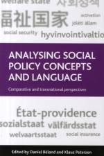 Analysing Social Policy Concepts and Language