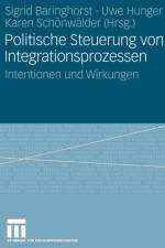 Politische Steuerung Von Integrationsprozessen