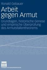 Arbeit Gegen Armut af Ronald (Friedrich Schiller University Jena Germany) Gebauer