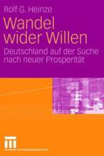 Wandel Wider Willen af Rolf G Heinze