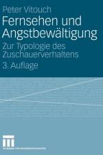 Fernsehen Und Angstbewaltigung af Peter Vitouch