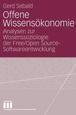 Offene Wissensoekonomie af Germany) Sebald