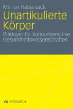 Unartikulierte Koerper af Marion Habersack