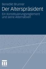 Altersprasident af Benedikt Brunner