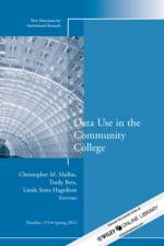Data Use in the Community College af IR (Institutional Research)