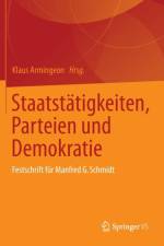 Staatstatigkeiten, Parteien Und Demokratie