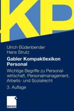 Gabler Kompaktlexikon Personal af Ulrich Budenbender