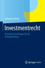 Investmentrecht af Johannes Hoering