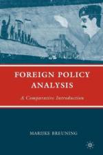 Foreign Policy Analysis af M. Breuning