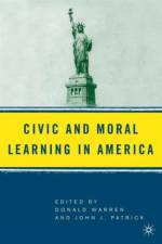 Civic and Moral Learning in America