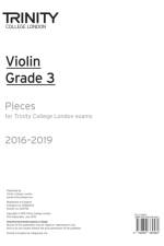 Violin Exam Pieces Grade 3 2016-2019 af Trinity College London