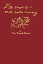 The Popularity of Middle English Romance af Velma Bourgeois Richmond