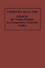 COMECON Data 1990 af Vienna Institute for Comparative Economic Studies