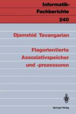 Flagorientierte Assoziativspeicher und -prozessoren af Djamshid Tavangarian