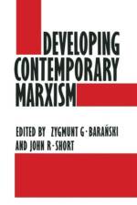 Developing Contemporary Marxism af J. Short