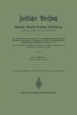 Forstliches Adressbuch Sammtlicher Koeniglich Preussischen Oberfoerstereien af Otto Muller