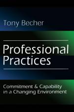 Professional Practices af Tony Becher