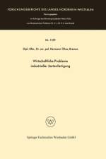 Wirtschaftliche Probleme Industrieller Sortenfertigung af Hermann Ohse