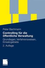 Controlling fur die offentliche Verwaltung af Peter Bachmann
