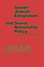 Soviet-Jewish Emigration and Soviet Nationality Policy af Victor Zaslavsky