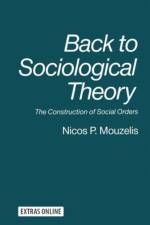 Back to Sociological Theory af Nicos P Mouzelis