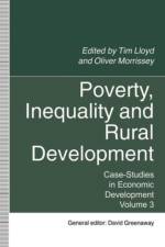 Poverty, Inequality and Rural Development