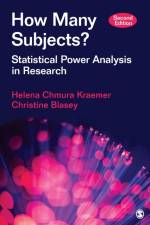 How Many Subjects? af Helena Chmura Kraemer