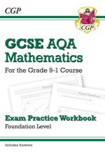 GCSE Maths AQA Exam Practice Workbook: Foundation - includes Video Solutions and Answers af CGP Books